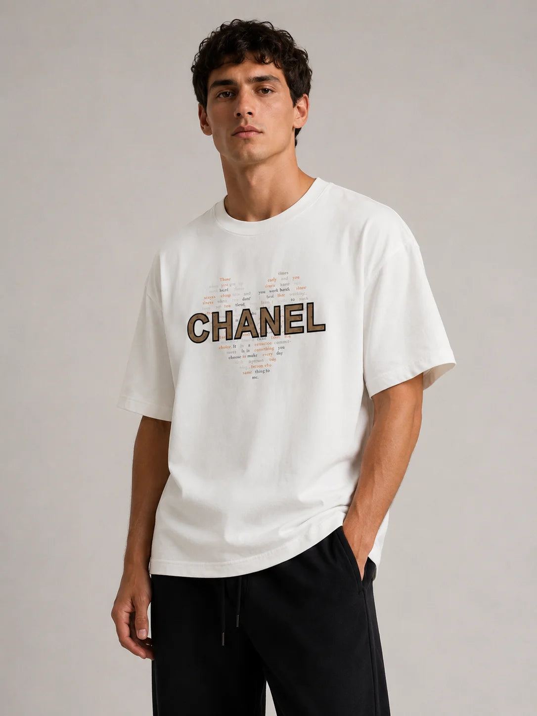Modern Heritage Oversized Heart Graphic Tee