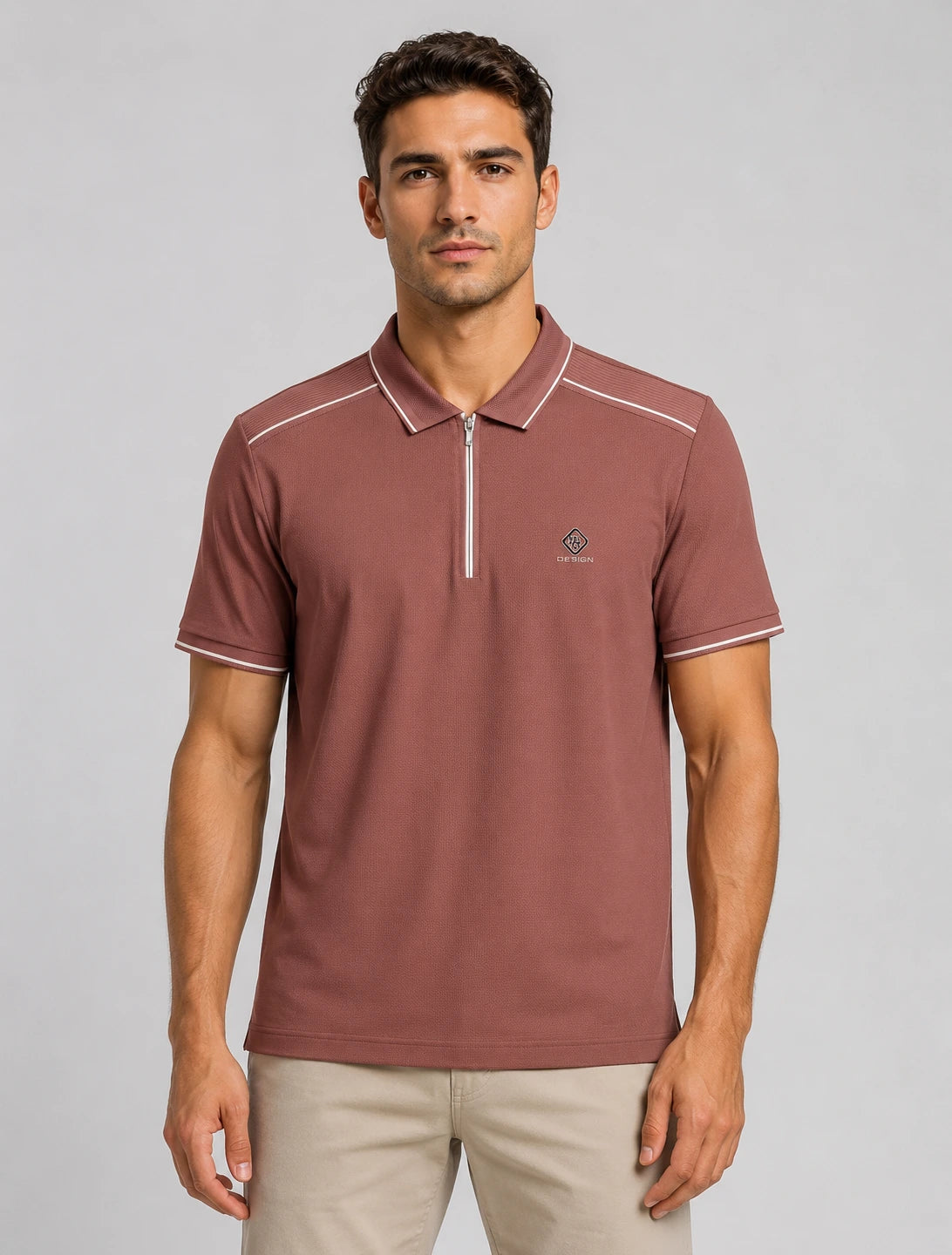 Elite Quarter-Zip Performance Polo