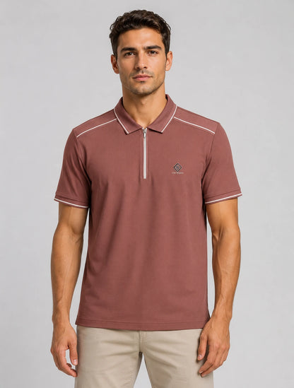 Elite Quarter-Zip Performance Polo