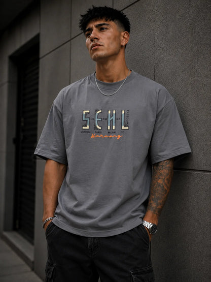 Urban Core Graphic Oversized Cotton Tee