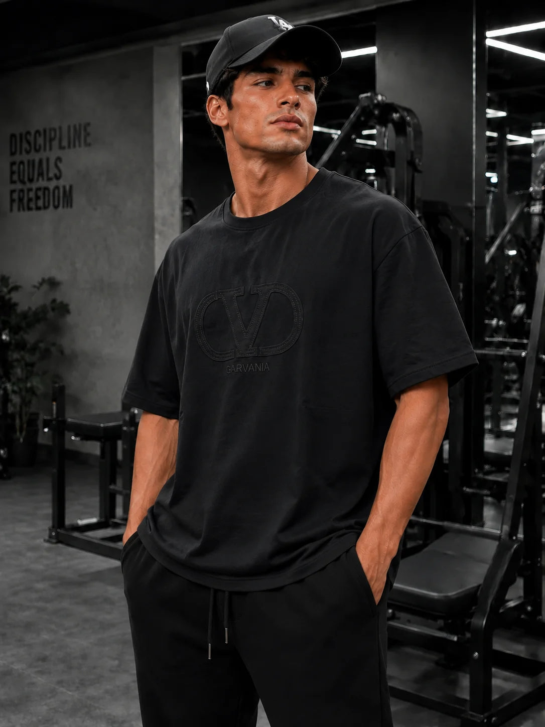Core Athletic Oversized Cotton  Training Tee