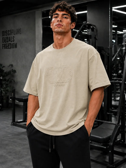 Core Athletic Oversized Cotton  Training Tee