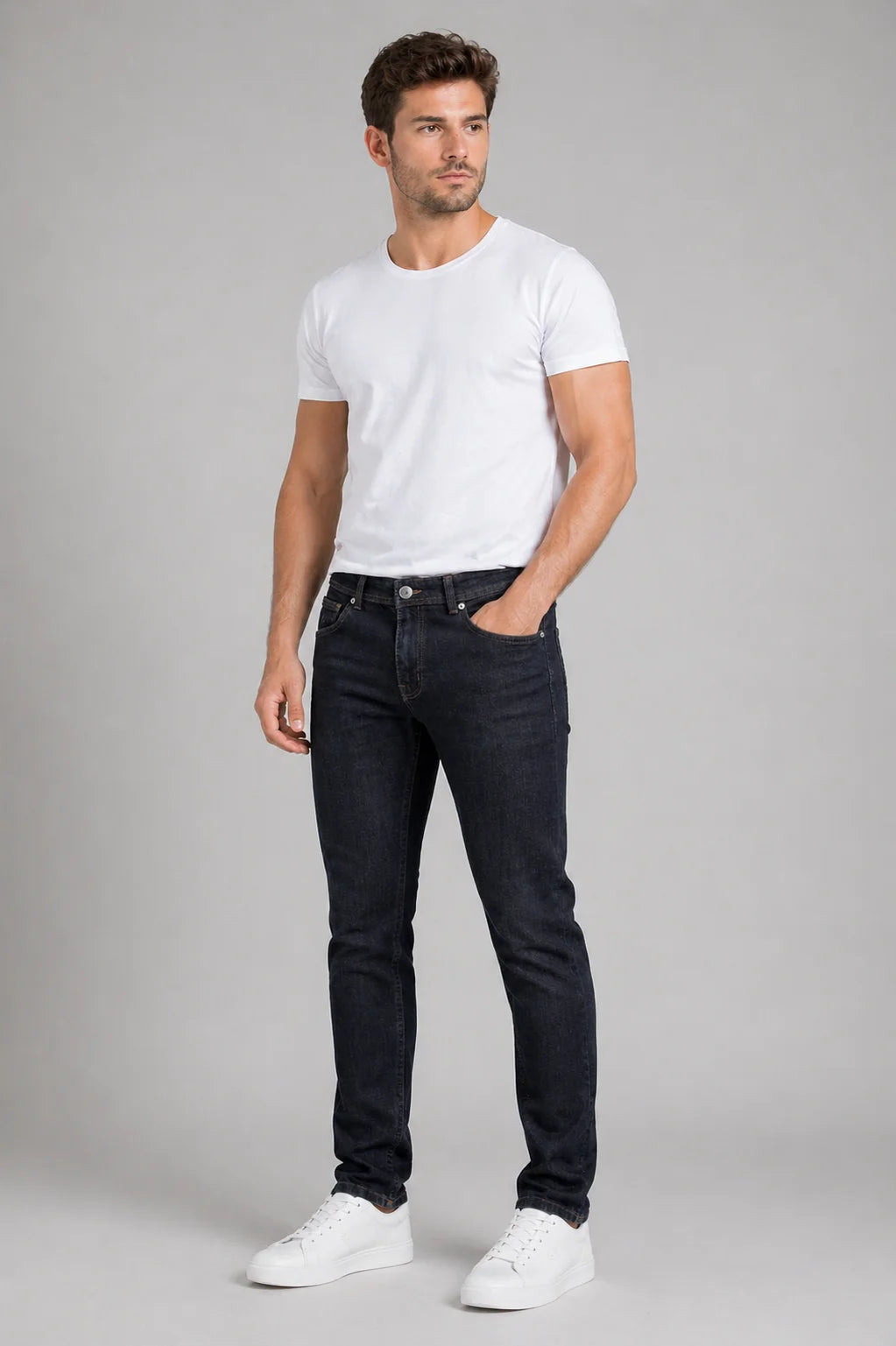 Men's Slim Fit Stretch Denim Jeans