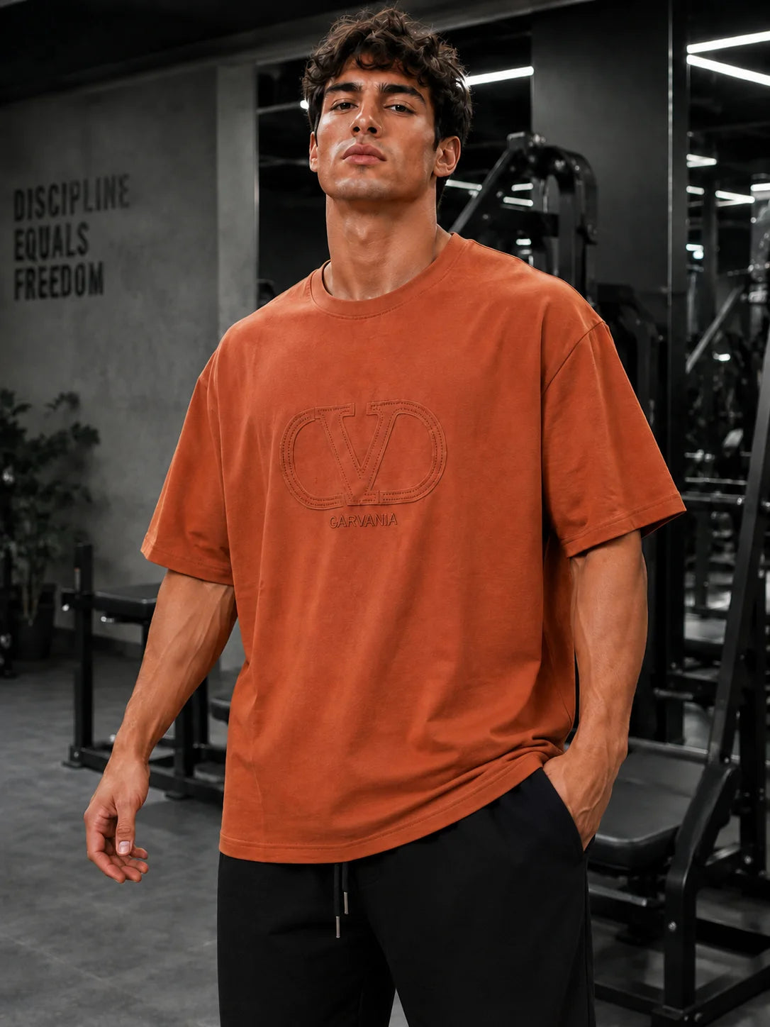 Core Athletic Oversized Cotton  Training Tee