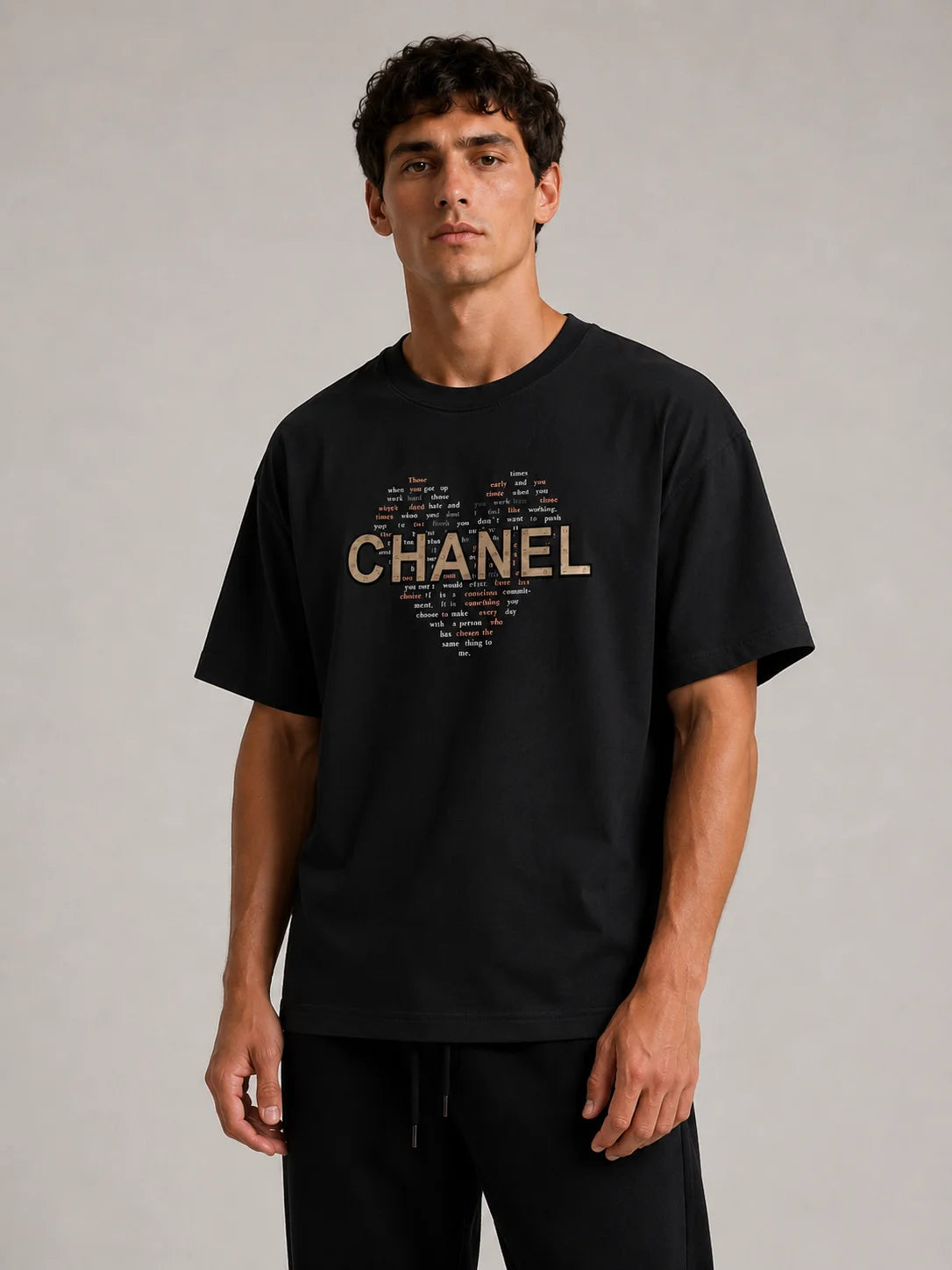 Modern Heritage Oversized Heart Graphic Tee