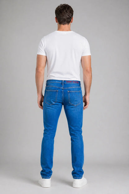 Men's Slim Fit Stretch Denim Jeans