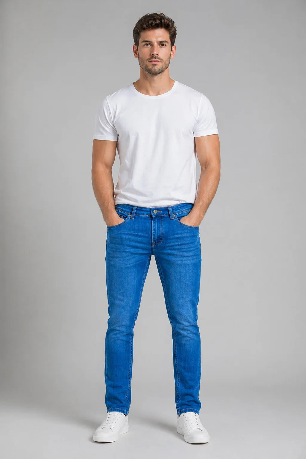 Men's Slim Fit Stretch Denim Jeans