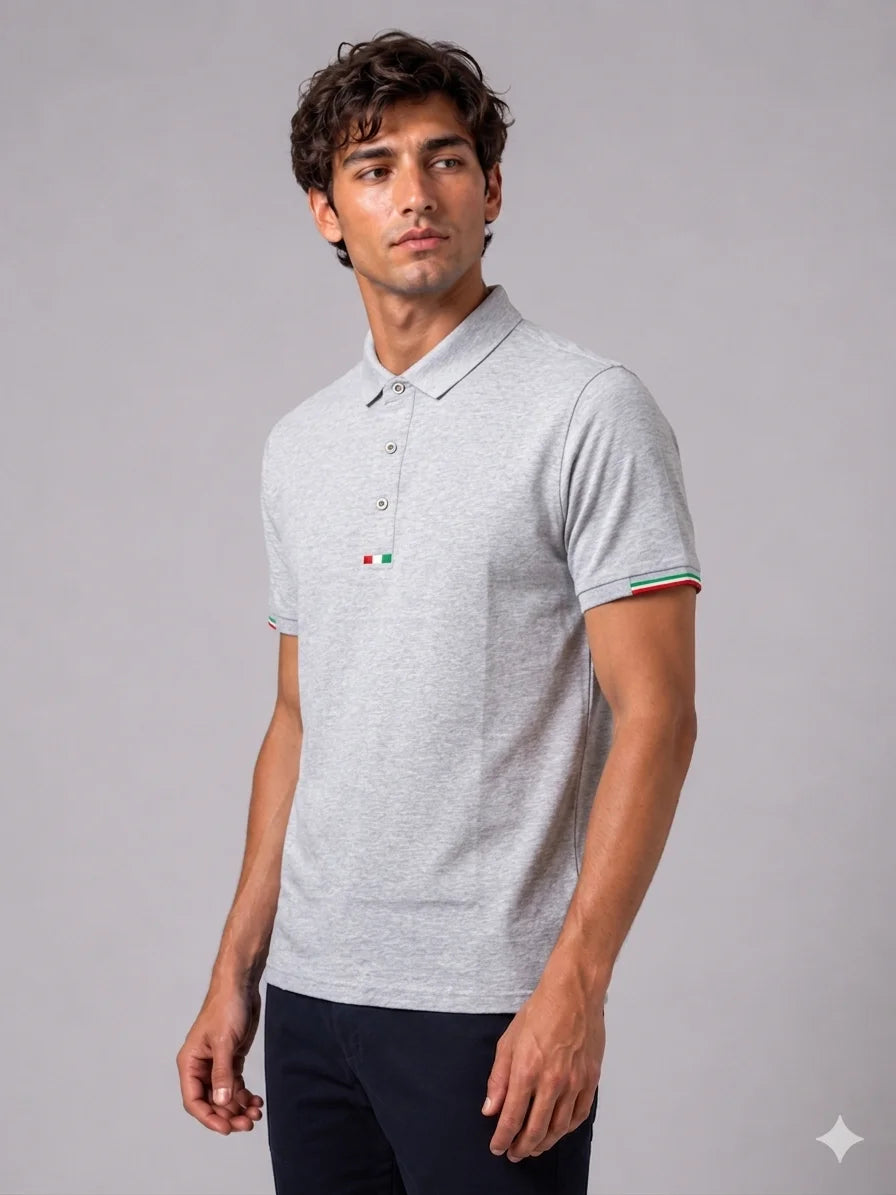 Men’s Lightweight Cotton Polo Shirt