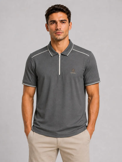Elite Quarter-Zip Performance Polo