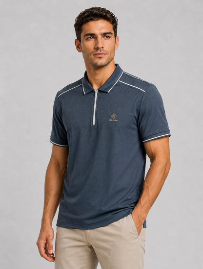Elite Quarter-Zip Performance Polo