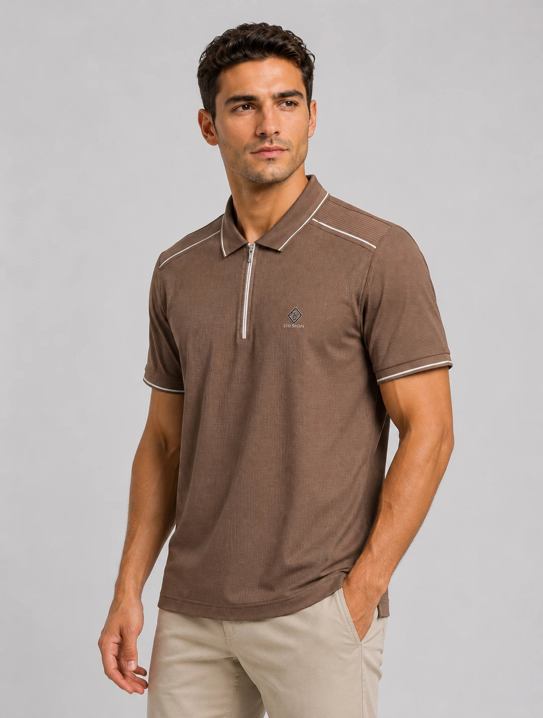 Elite Quarter-Zip Performance Polo